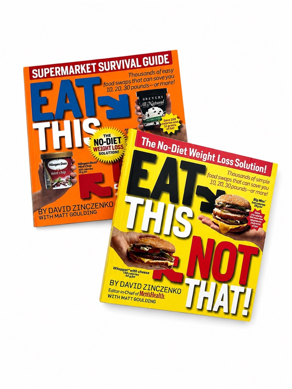 Eat This, Not That! 2 Book Bundle